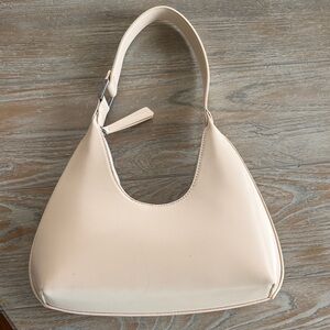 New Madison West Cream Shoulder Bag